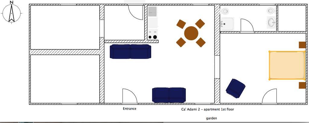 Hotel Ca' Adami Brussa Zewnętrze zdjęcie